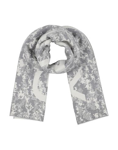 Givenchy Man Scarf Grey Size - Wool, Virgin Wool, Silk In Grey