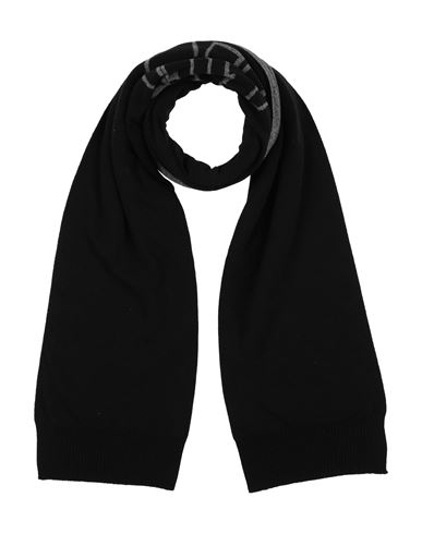 Givenchy Man Scarf Black Size - Wool, Cashmere In Black