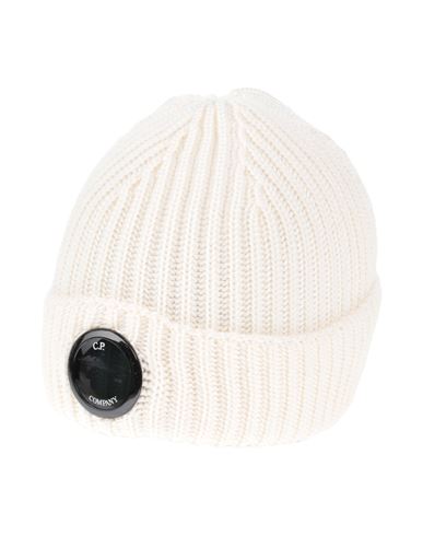 C.p. Company C. P. Company Man Hat Ivory Size Onesize Wool In White