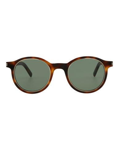 Saint Laurent Round-frame Acetate Sunglasses Sunglasses Multicolored Size 47 Acetate