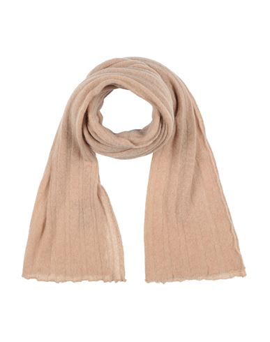 Roberto Collina Woman Scarf Sand Size - Baby Alpaca Wool, Nylon, Wool In Beige