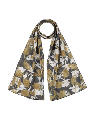 Alessia Santi Woman Scarf Black Size - Cotton