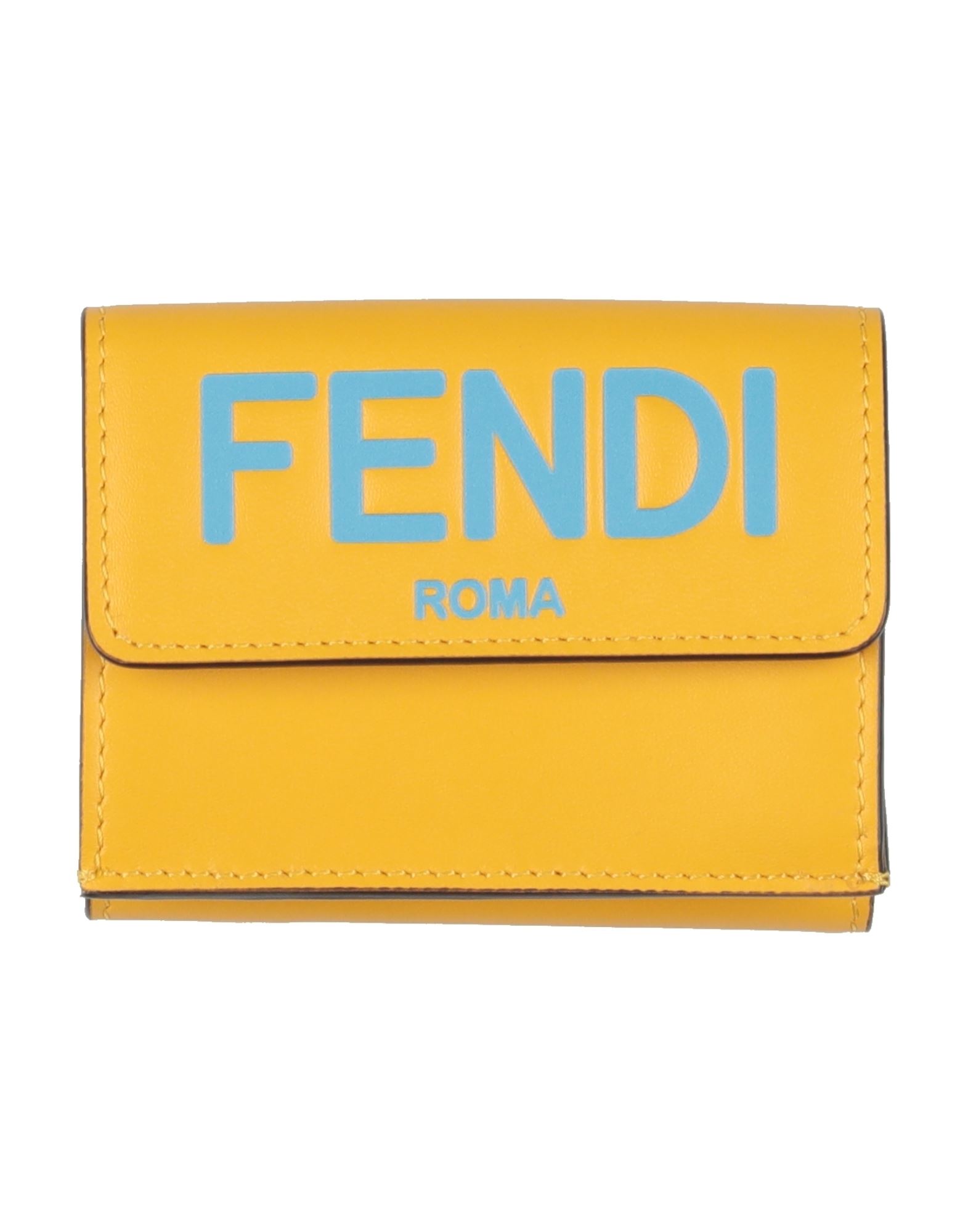 お値下げ中☆FENDI 財布 ゴールドレザー フェンディ 仲里依紗 - 折り財布