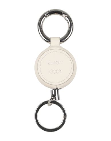 Elaow Man Key Ring Ivory Size - Leather, Metal