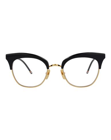 THOM BROWNE THOM BROWNE ROUND-FRAME ACETATE OPTICAL FRAMES EYEGLASS FRAME MULTICOLORED SIZE 51 ACETATE 