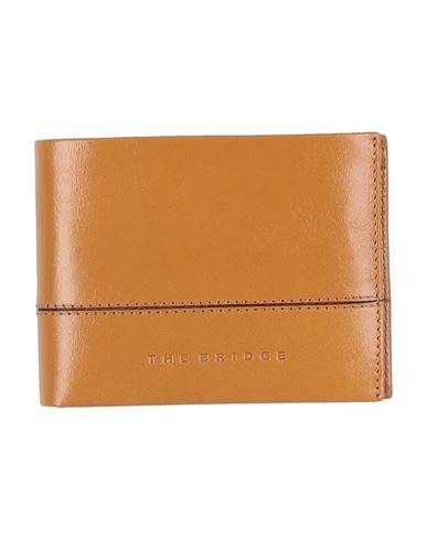 The Bridge Man Wallet Mustard Size - Leather In Yellow