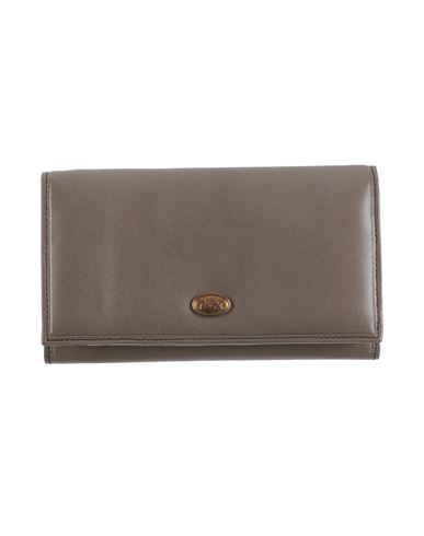 Shop The Bridge Woman Wallet Grey Size - Leather