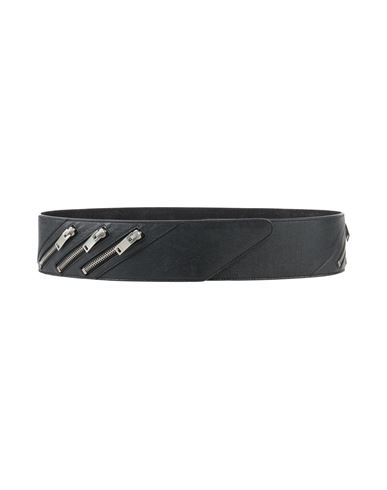 Saint Laurent Woman Belt Black Leather Cover