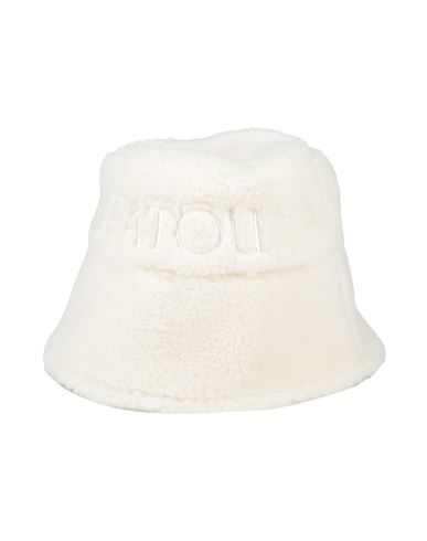 Patou Woman Hat White Size M/l Polyester, Cotton In White