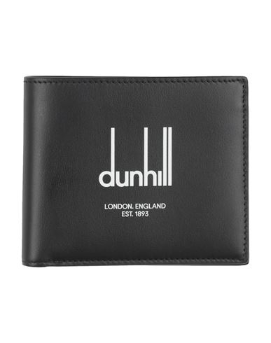 Dunhill Logo-print Bi-fold Wallet In Black