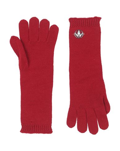 Dsquared2 Babies'  Toddler Girl Gloves Brick Size 6 Wool, Polyacrylic In Red