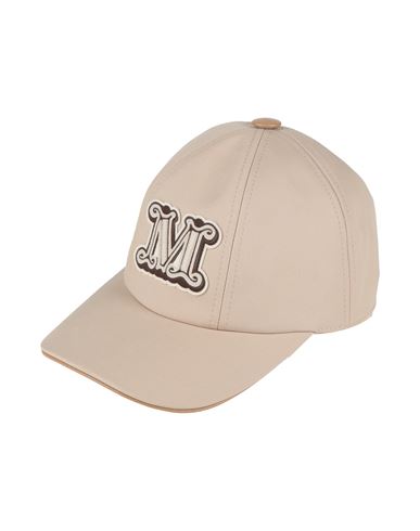 Max Mara Libero Logo Baseball Cap In Fawn