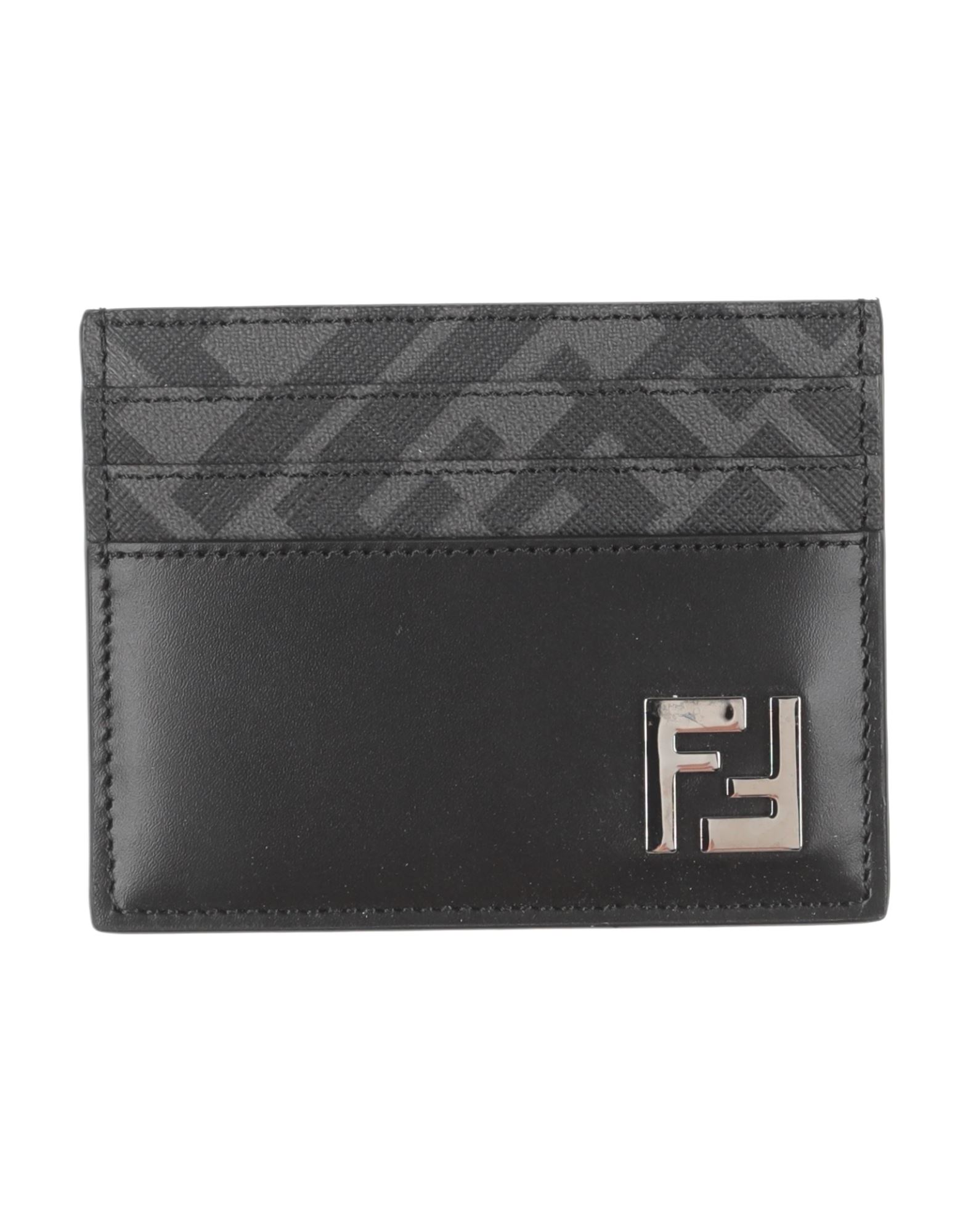 FENDI フェンディ カードケース 定期入れ FFダイヤモンド ブラウン 