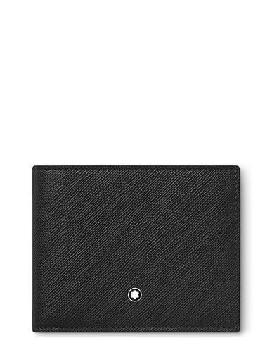 Shop Montblanc Man Wallet Black Size - Calfskin