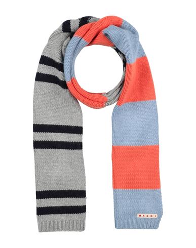 Marni Toddler Boy Scarf Orange Size 4 Viscose, Polyamide, Cotton, Wool, Cashmere In Orange