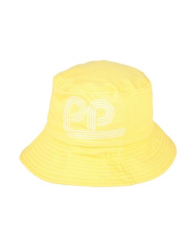 Patrizia Pepe Toddler Girl Hat Yellow Size 4 Cotton In Yellow