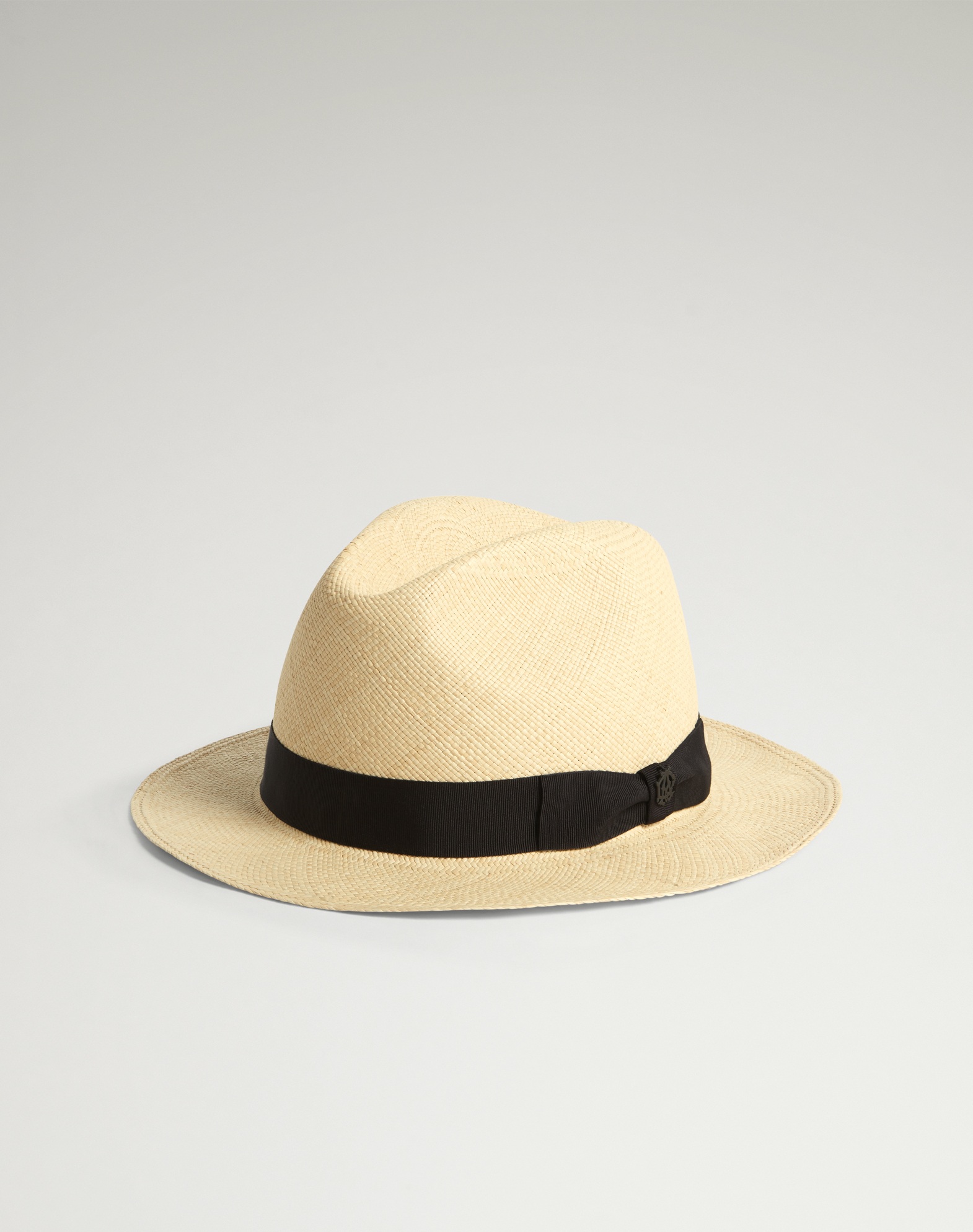 DUNHILL STRAW TRILBY HAT