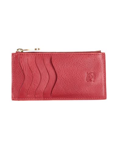 Il Bisonte Woman Cardholder Rust Size - Leather In Red