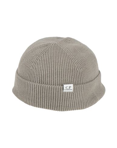 C.p. Company C. P. Company Man Hat Khaki Size Onesize Virgin Wool, Polyester In Sand