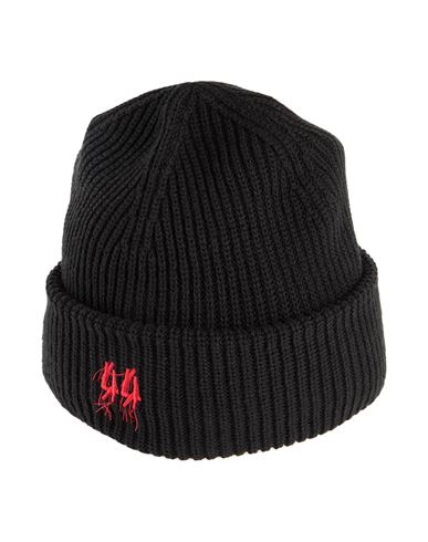 44 Label Group Woman Hat Black Size Onesize Cotton, Acrylic