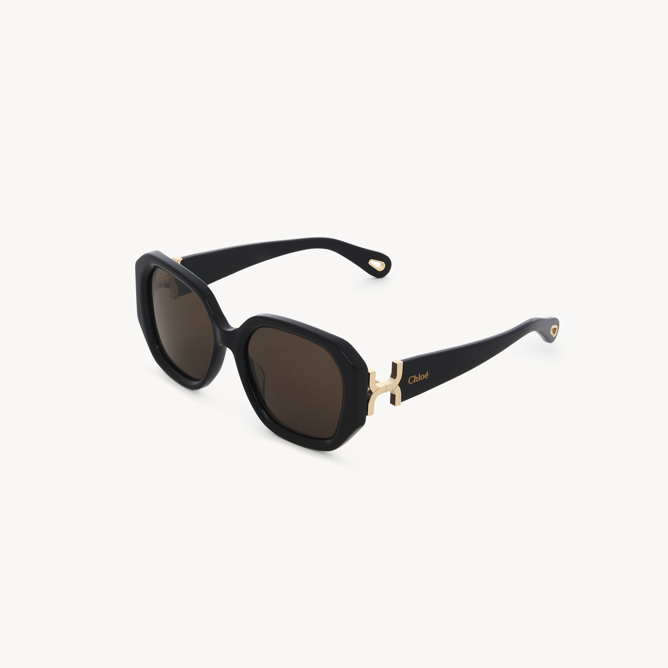 Chloé Marcie Sunglasses Black Size Onesize In Black