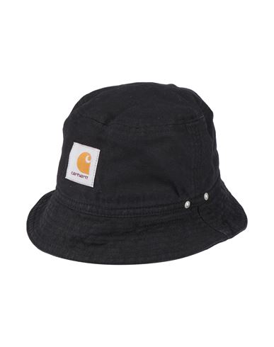 Carhartt Hat Black Size S/m Cotton, Linen