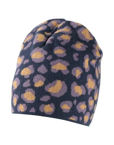 ALESSIA SANTI ALESSIA SANTI WOMAN HAT PURPLE SIZE ONESIZE COTTON, WOOL 