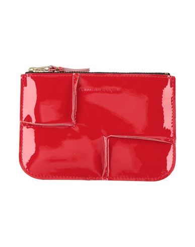 Comme Des Garçons Woman Pouch Red Size - Cow Leather In Red