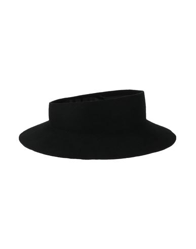 Yohji Yamamoto Woman Hat Black Size Xs Wool In Black