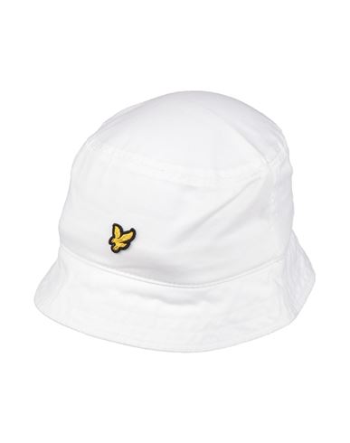Lyle & Scott Man Hat White Size Onesize Cotton In White