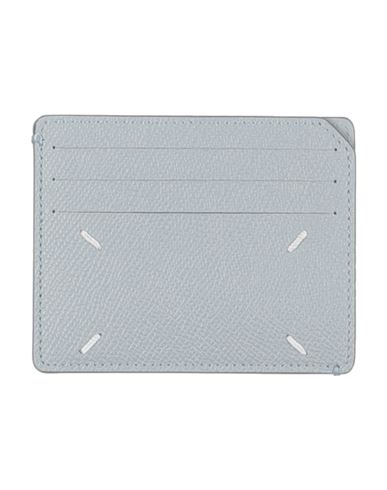 Maison Margiela Cardholder Light Grey Size - Cow Leather