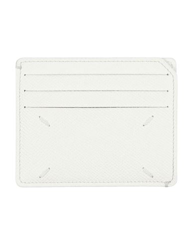Maison Margiela Cardholder Ivory Size - Cow Leather