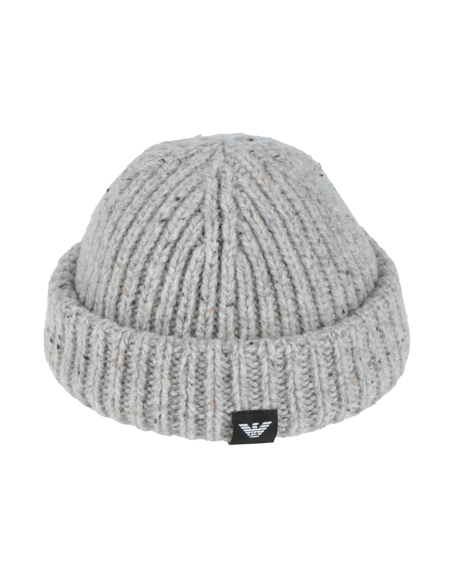 EMPORIO ARMANI ライトグレーバケットハット AXロゴパッチ バケットハット | Armani Exchange
