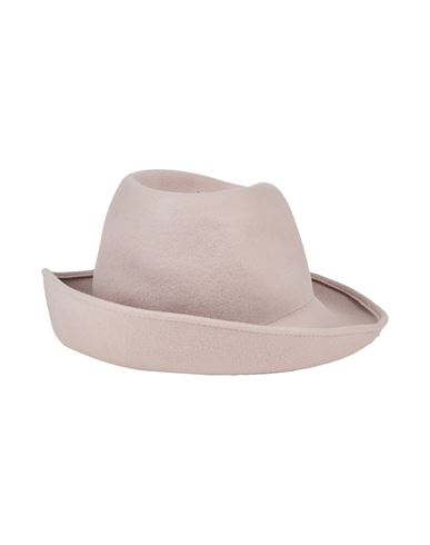 Emporio Armani Icon Woman Hat Pink Size 7 ¼ Wool In Pink