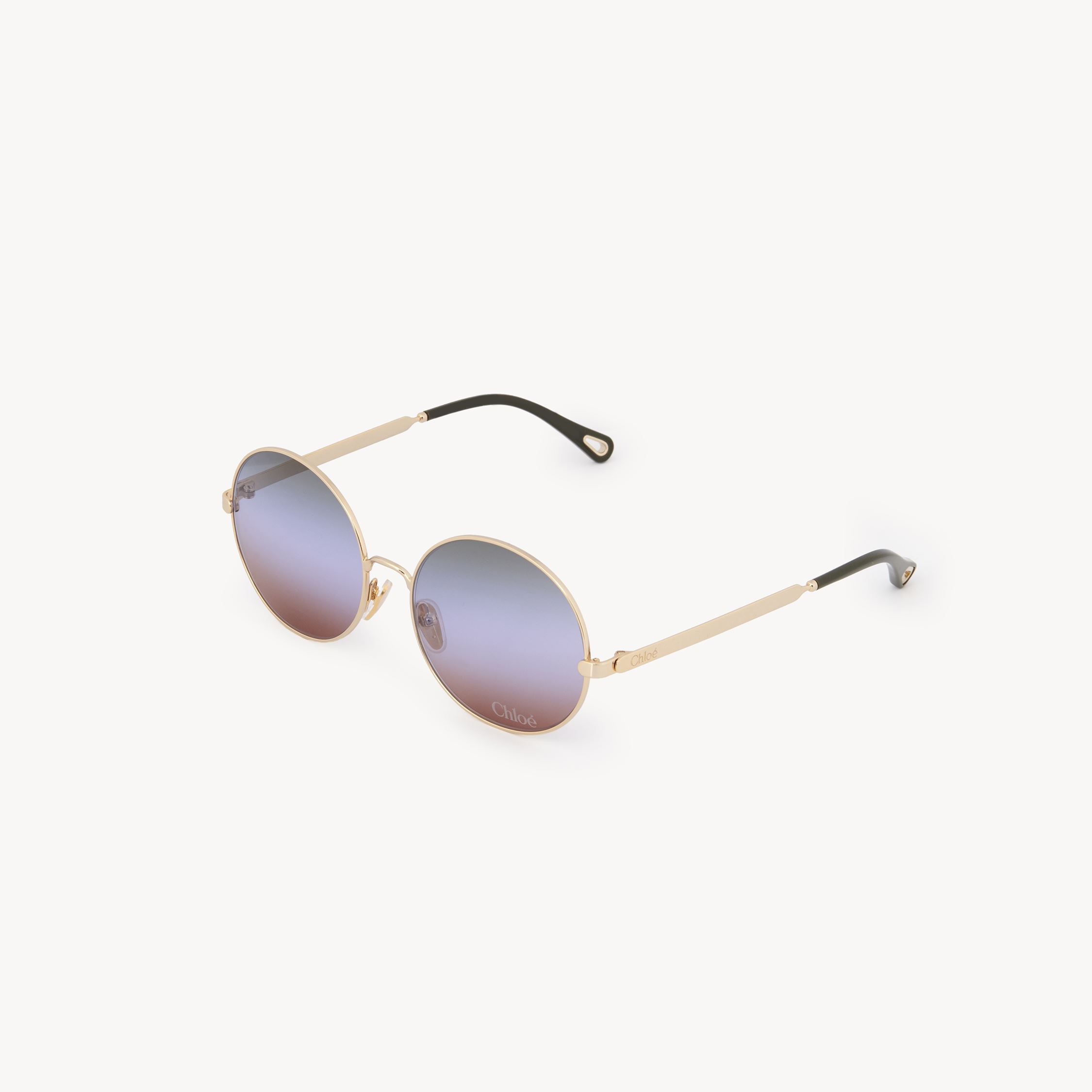 Chloé Aly Sunglasses Green Size Onesize 100% Nickel, Acetate In Green