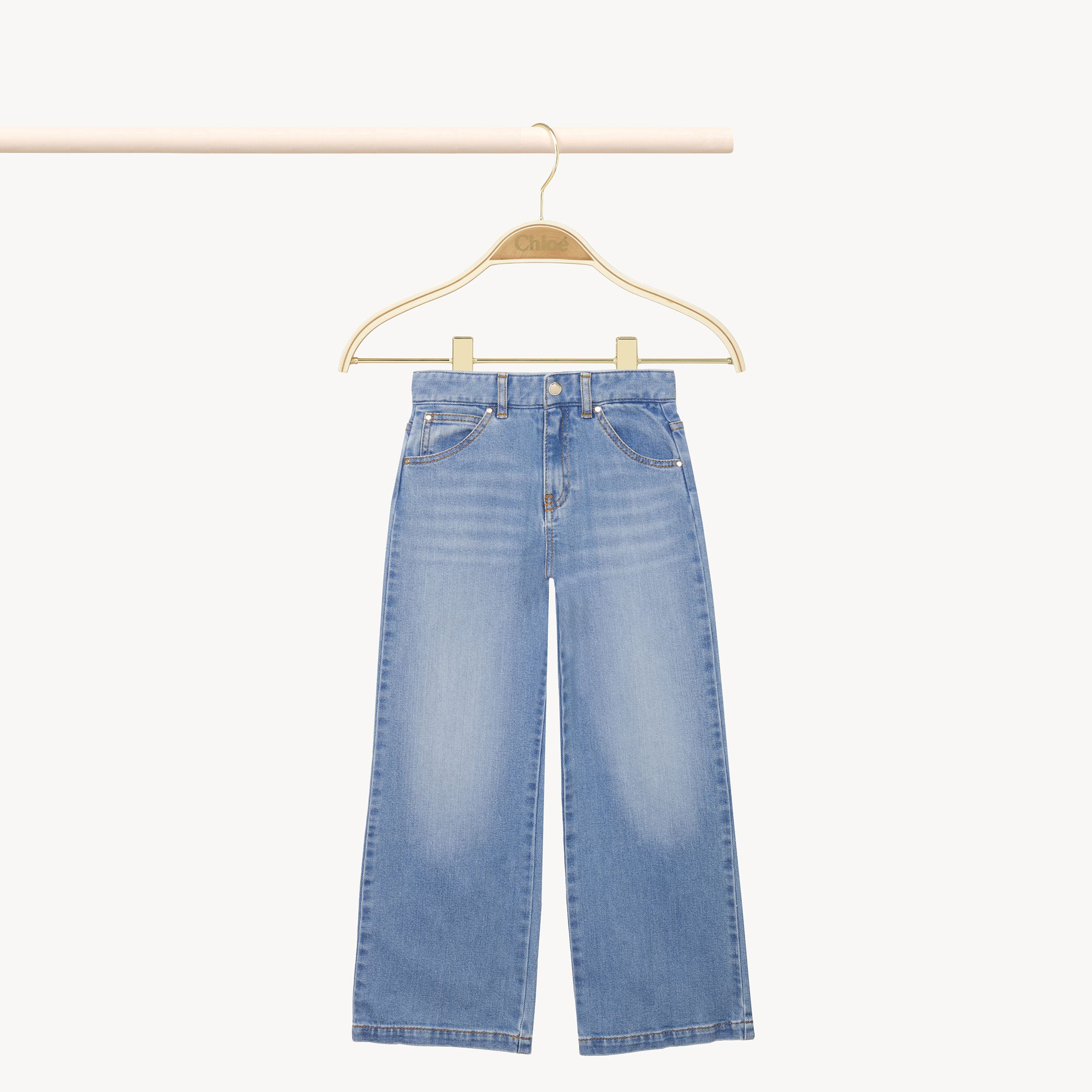 CHLOÉ DENIM JEANS BLUE SIZE 5 90% COTTON, 8% POLYESTER, 2% ELASTANE 