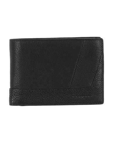 Piquadro Man Wallet Black Size - Leather In Black