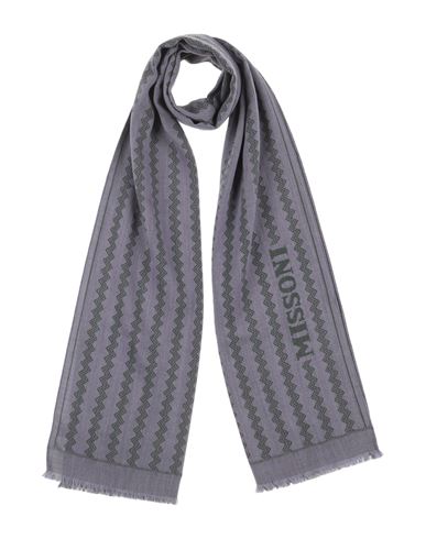 Missoni Woman Scarf Sage Green Size - Wool In Gray