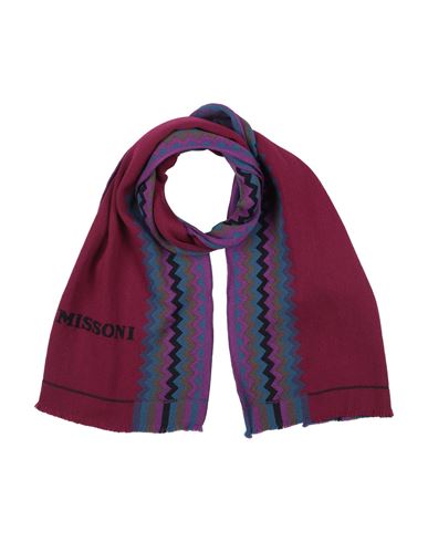 MISSONI MISSONI WOMAN SCARF PURPLE SIZE - WOOL 