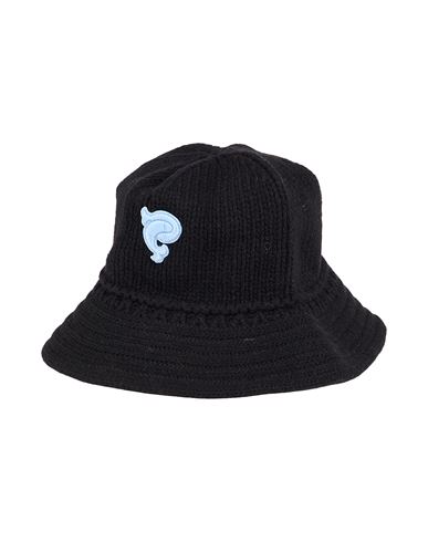 PUCCI PUCCI TODDLER GIRL HAT BLACK SIZE 6 WOOL, POLYAMIDE, VISCOSE 