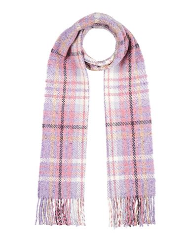 ACNE STUDIOS ACNE STUDIOS WOMAN SCARF LILAC SIZE - WOOL, NYLON, SILK, COTTON, POLYESTER 