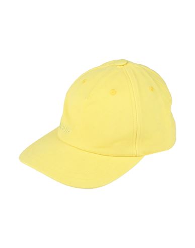 Dondup Woman Hat Yellow Size Onesize Cotton