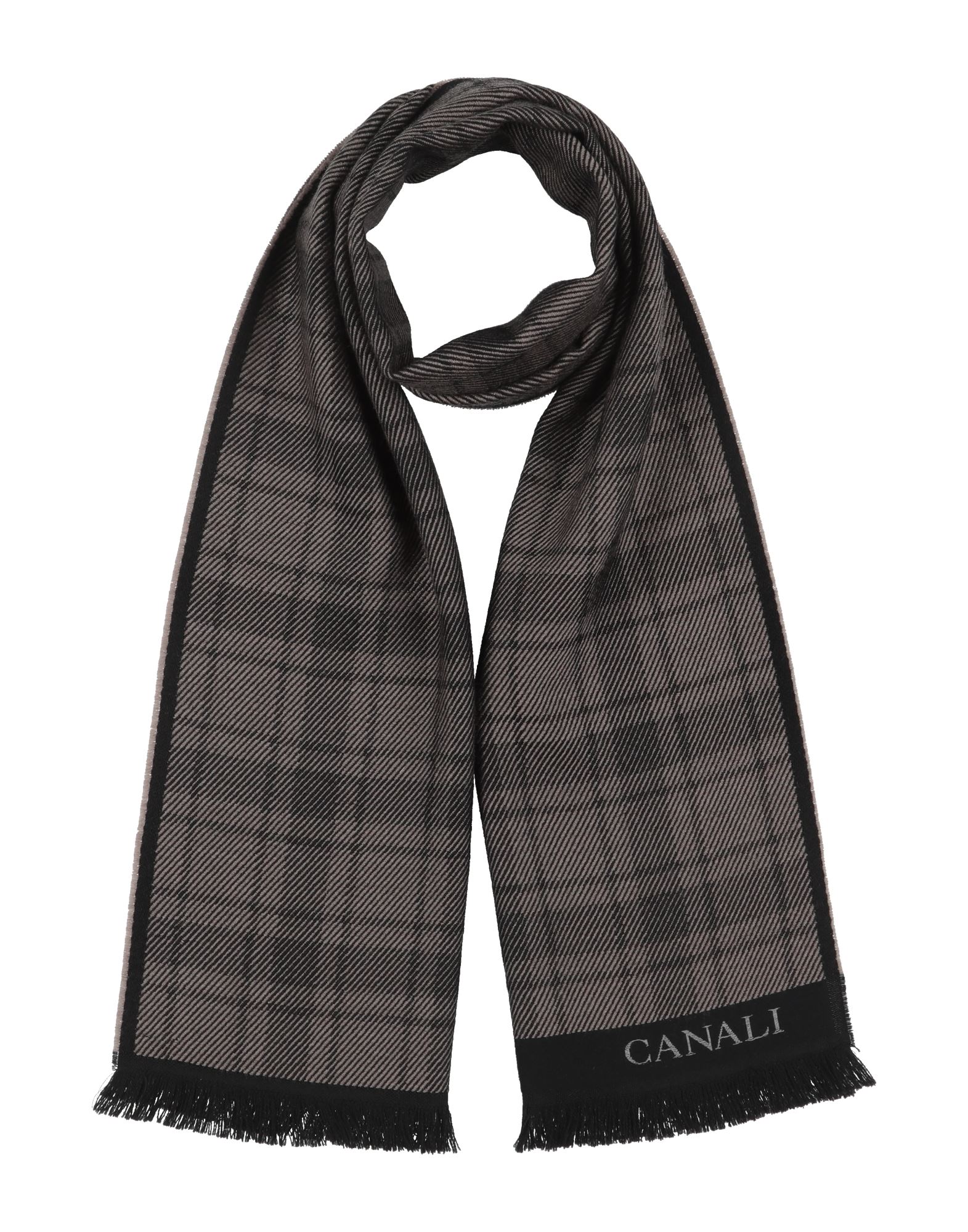 【人気】CANALI カナーリ カシミア100%　マフラー　ブラウン 人気】CANALI カナーリ カシミア100%マフラーブラウン