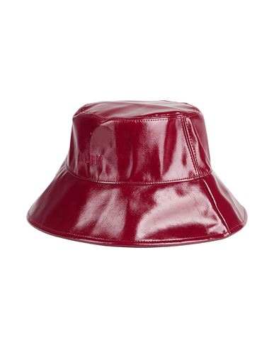 Msgm Woman Hat Garnet Size S Polyester In Red