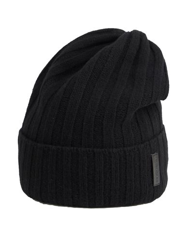 Emporio Armani Man Hat Black Size Onesize Virgin Wool