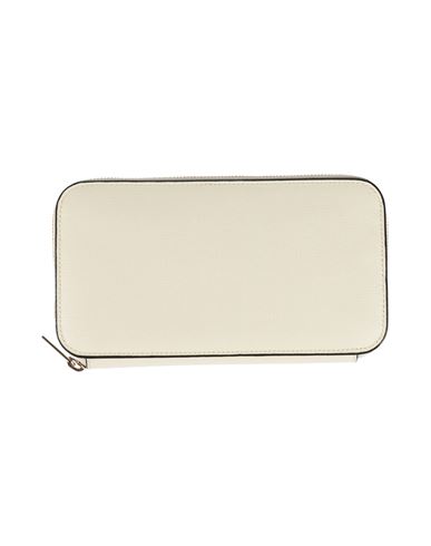 Valextra Woman Wallet Cream Size - Leather