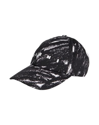 Marni Man Hat Black Size M Cotton
