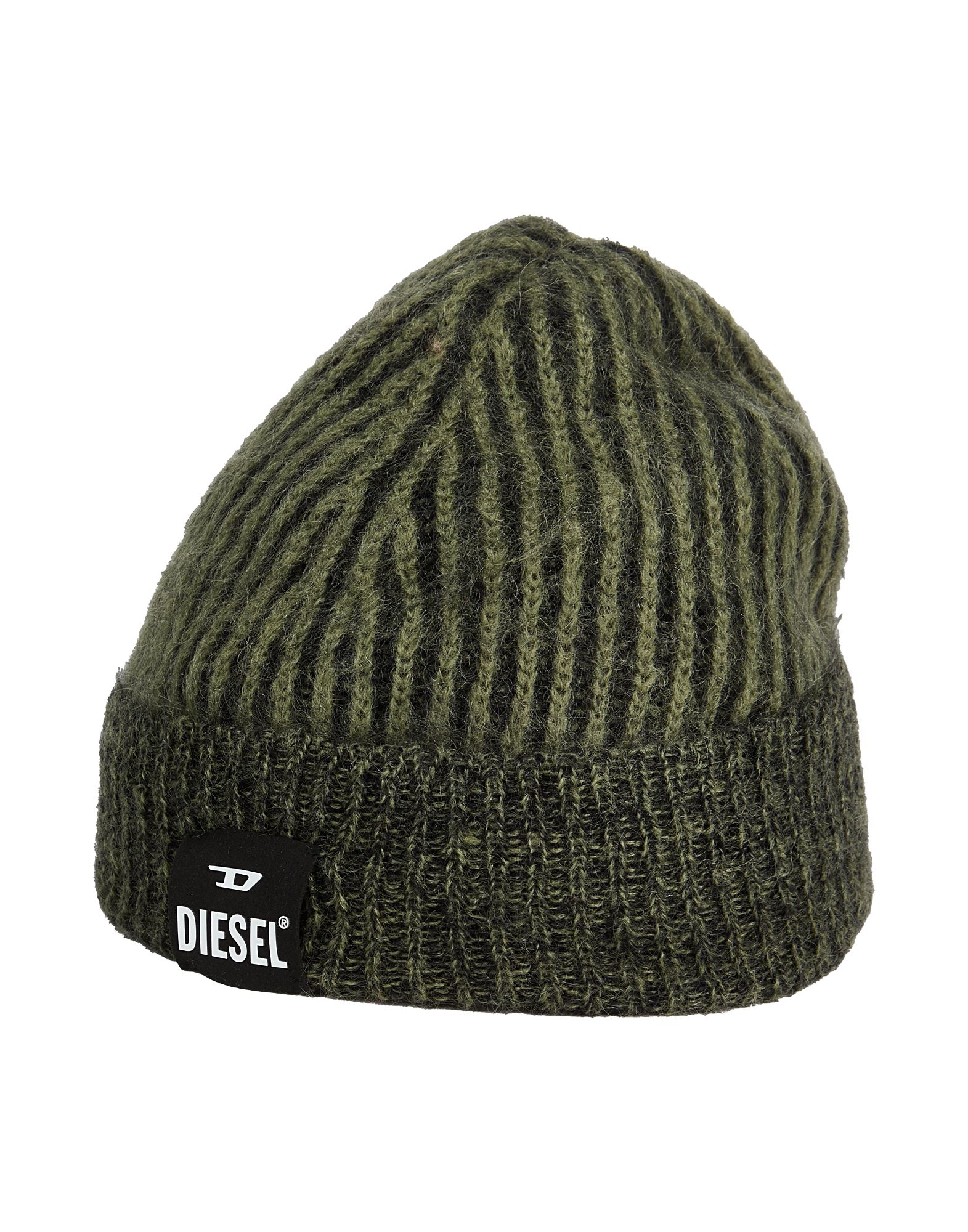 DIESEL 黒 ニット帽 メンズレディースどちらも可能 DIESEL 黒 ニット帽 メンズレディースどちらも可能（メンズ