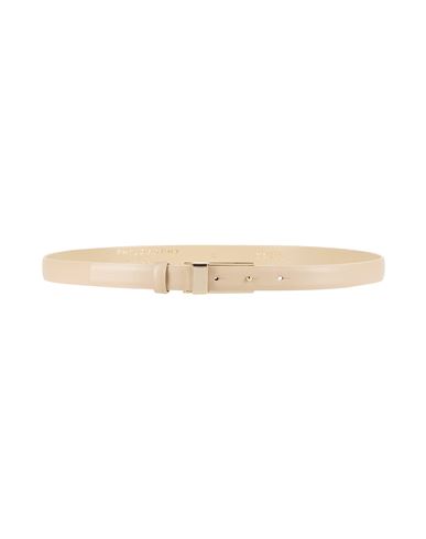 Philosophy Di Lorenzo Serafini Woman Belt Beige Size 6 Leather