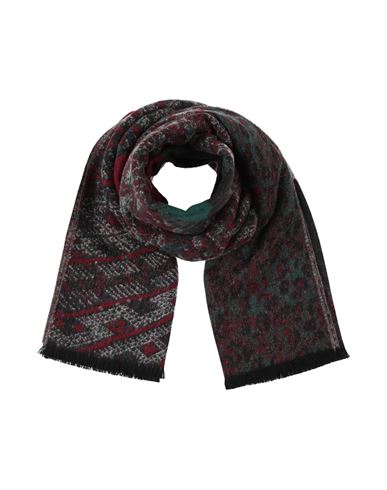 Shop Pierre-louis Mascia Man Scarf Burgundy Size - Wool
